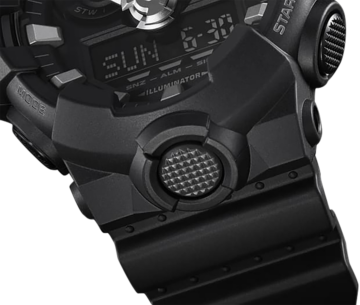 G-Shock GA700-1B Premier Analog-Digital Resin Watch - Black — view 3
