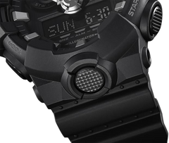 G-Shock GA700-1B Premier Analog-Digital Resin Watch - Black — view 3