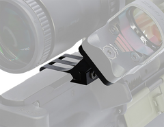 Warne 6110MR Red Dot Riser 45-Degree Offset Reflex Black Anodized Aluminum - Right Hand — view 3