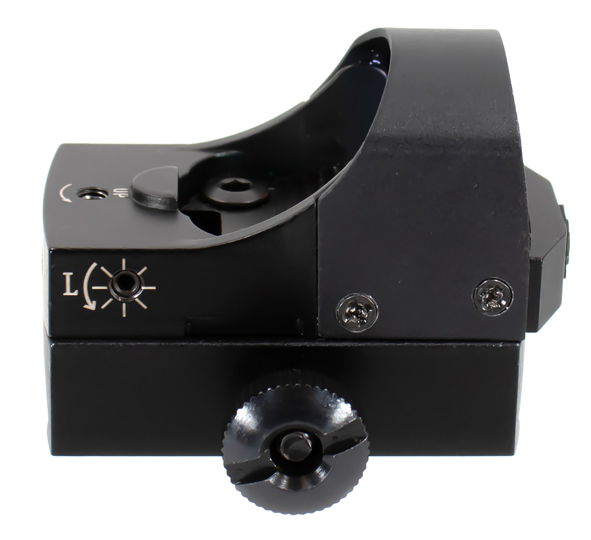 Aim Sports RT5P1 Micro Reflex Sight 1x24mm 3.5 MOA Red Dot Matte Black — view 3