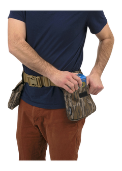 Allen 5585 Dove Belt Solid Canvas Hunting Shell Belt - Tan — view 3