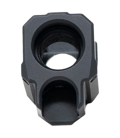 Faxon Firearms EXOS-524 Compensator for M&P Shield/Shield Plus 9mm 1/2"x28 Aluminum Anodized — view 3