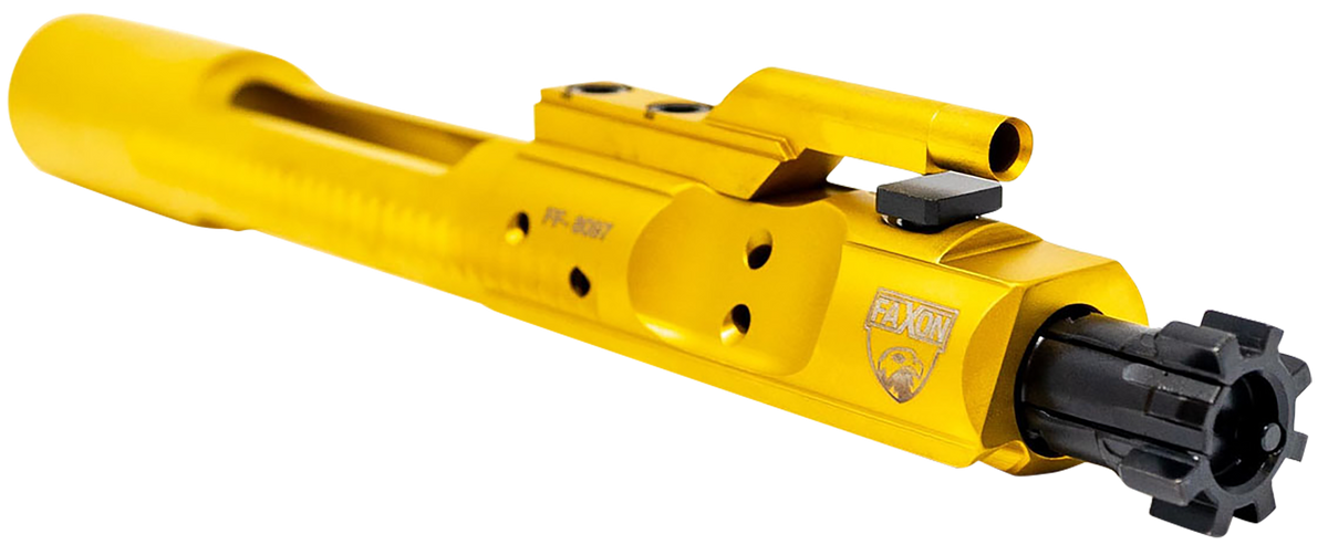 Faxon Firearms Superfinished M16 .223/5.56 Bolt Carrier Group - Gold TiN — view 3