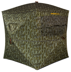 Muddy Infinity Evo 58x58 3-Person Ground Blind - Mossy Oak Bottomland — view 3