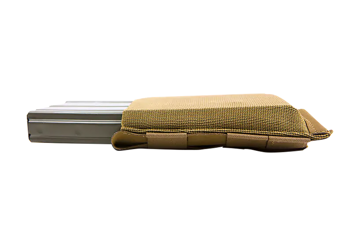 Blue Force Gear Ten-Speed Double M4 Mag Pouch Coyote Brown Cordura — view 3