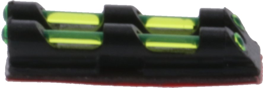 TruGlo Gobble-Dot TG94D Universal Shotgun Sights Green/Red Fiber Optic Front/Rear Set - Black — view 3