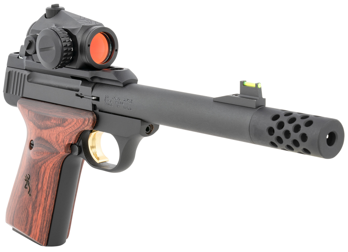 Browning Buck Mark Hunter 22 LR 5.9" 10+1 SAO Pistol - Vortex Crossfire Red Dot — view 3
