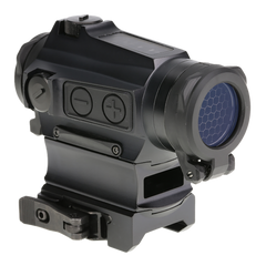 Holosun HE515CM-GR 1x 20mm 2 MOA Green Dot/65 MOA Circle Multi-Reticle Reflex Sight - Black Anodized — view 3