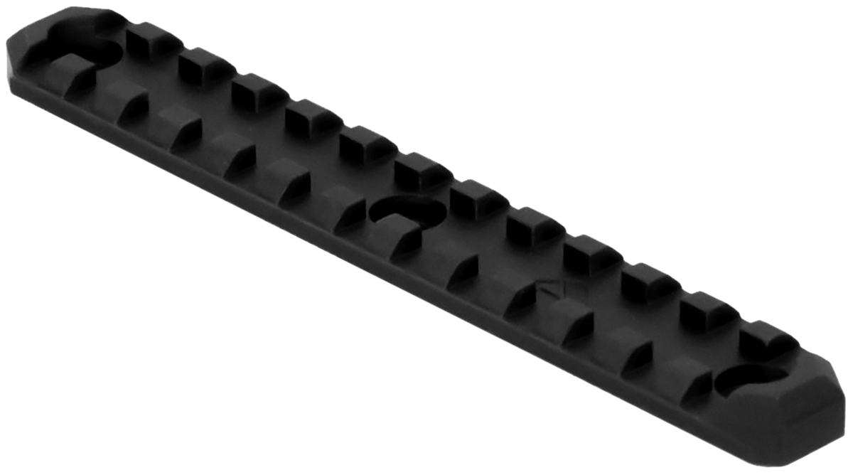 Aim Sports MLRS3 13-Slot Picatinny M-LOK Rail Section - Black Anodized — view 3