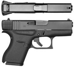 Recover Innovations GCH4301 Upper Charging Handle for Glock 43 Black Polymer Ambidextrous — view 3