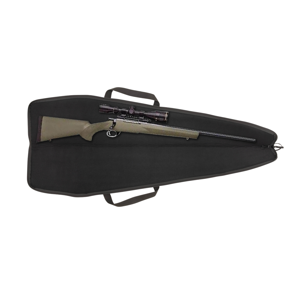 Allen 951-50 Plata 50" Rifle Case Black Foam Padded — view 3