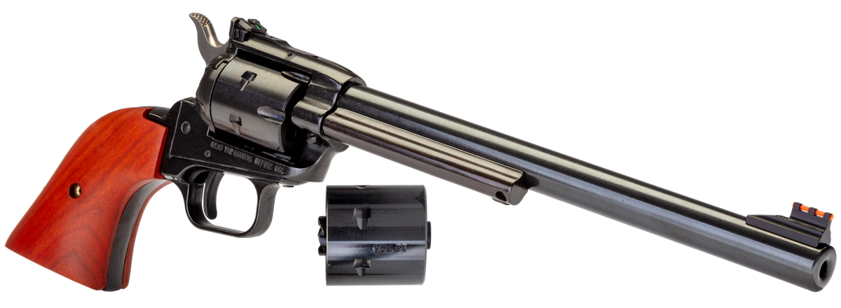Heritage Mfg RR22MB9AS Rough Rider 22 LR/22 WMR 9" 6-Shot SAO Revolver - Cocobolo Grip — view 3