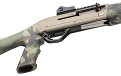 Winchester Guns SX4 Extreme Defender 12 Gauge 18.5" 4+1 Semi-Auto Shotgun - Woodland Camo/FDE — view 3