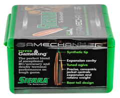 Sierra Tipped GameKing 6.5 Creedmoor 130gr HPBT Reloading Bullets - 50/Box — view 3