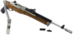 Samson Hannibal Rail Ruger Mini-14/Mini-30 2008+ 6061-T6 Aluminum - Natural Gray 0 MOA — view 3