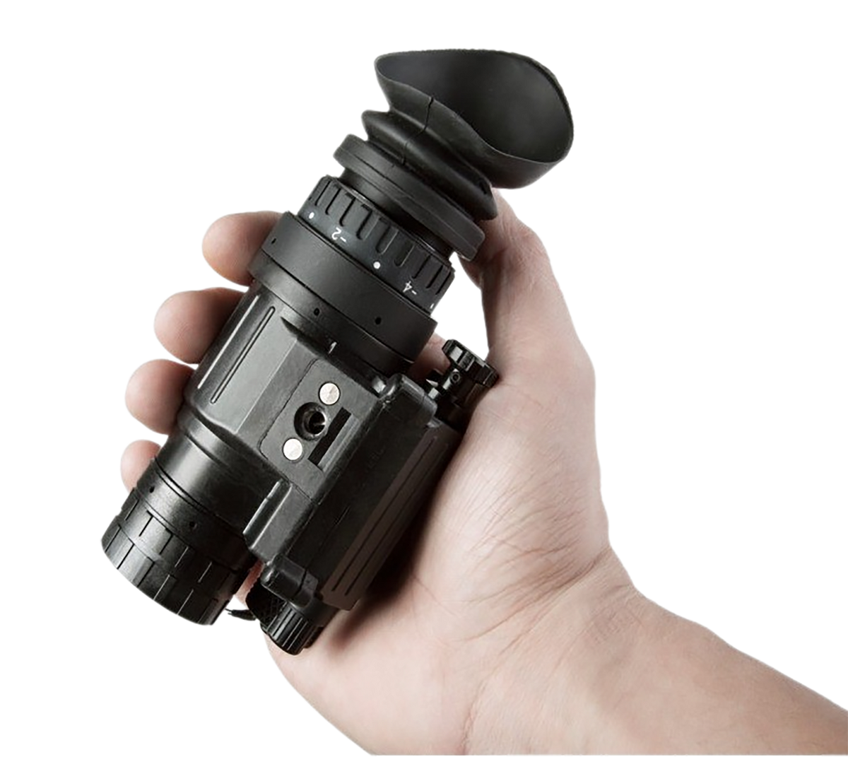 AGM Global Vision PVS-14 3AW2 Gen 3 Auto-Gated White Phosphor 1x 26mm Night Vision Monocular — view 3