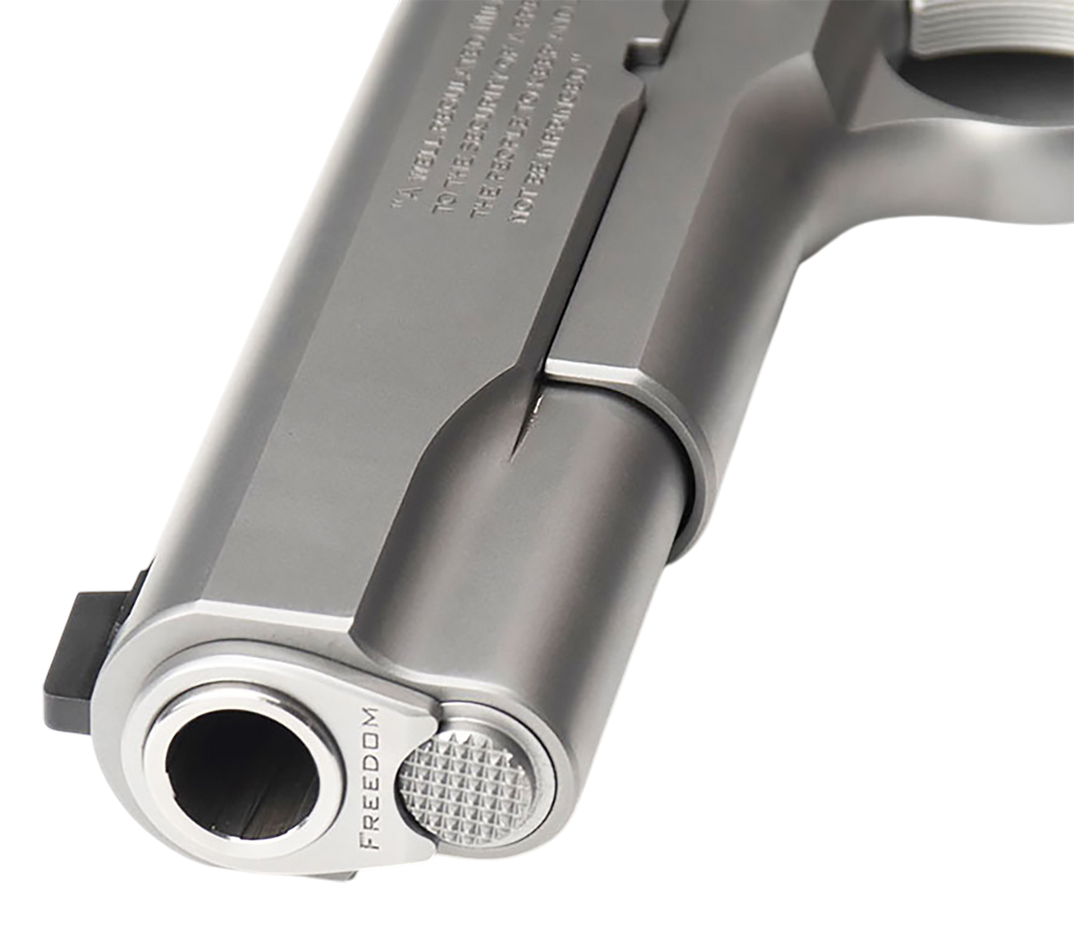 Ed Brown 1911 2nd Amendment 45 ACP 5" 7+1 Semi-Auto Pistol - Stainless Serrated — view 3