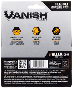 Vanish Visa 3/4 Head Net Mossy Oak Break-Up Country OSFA — view 3