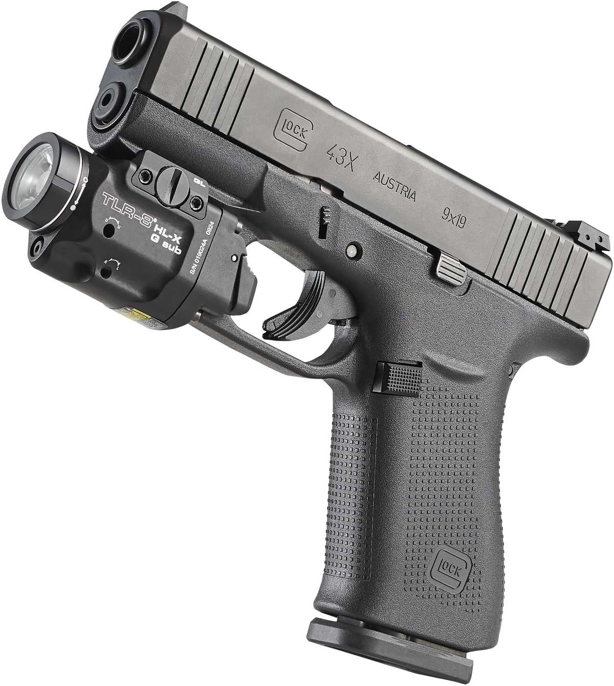 Streamlight TLR-8 HL-X G Sub USB 1000 Lumens Green Laser - Glock 43X/48 — view 3