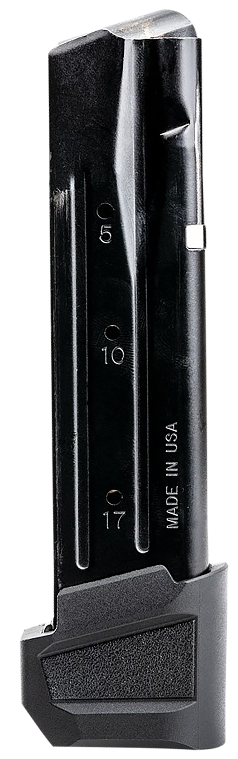 Strike Industries EMP-P320 Enhanced Magazine Plate 9mm Luger +5-Rd Black Polymer for Sig P320 — view 3