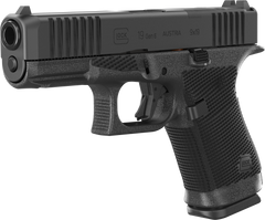 Glock 19 Gen6 9mm Luger 4.02" 15+1 Semi-Auto Pistol - Optic Ready - Black — view 3