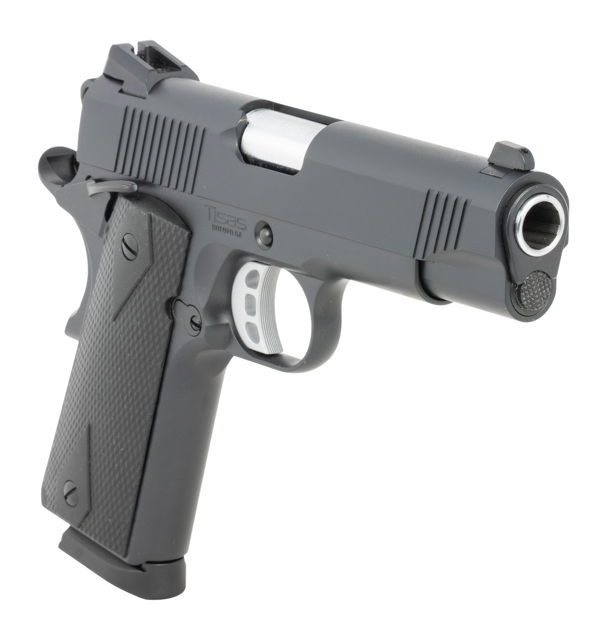 Tisas Arms 1911 Carry 45 ACP 4.25" 8+1 Semi-Auto Pistol - Black Cerakote — view 3