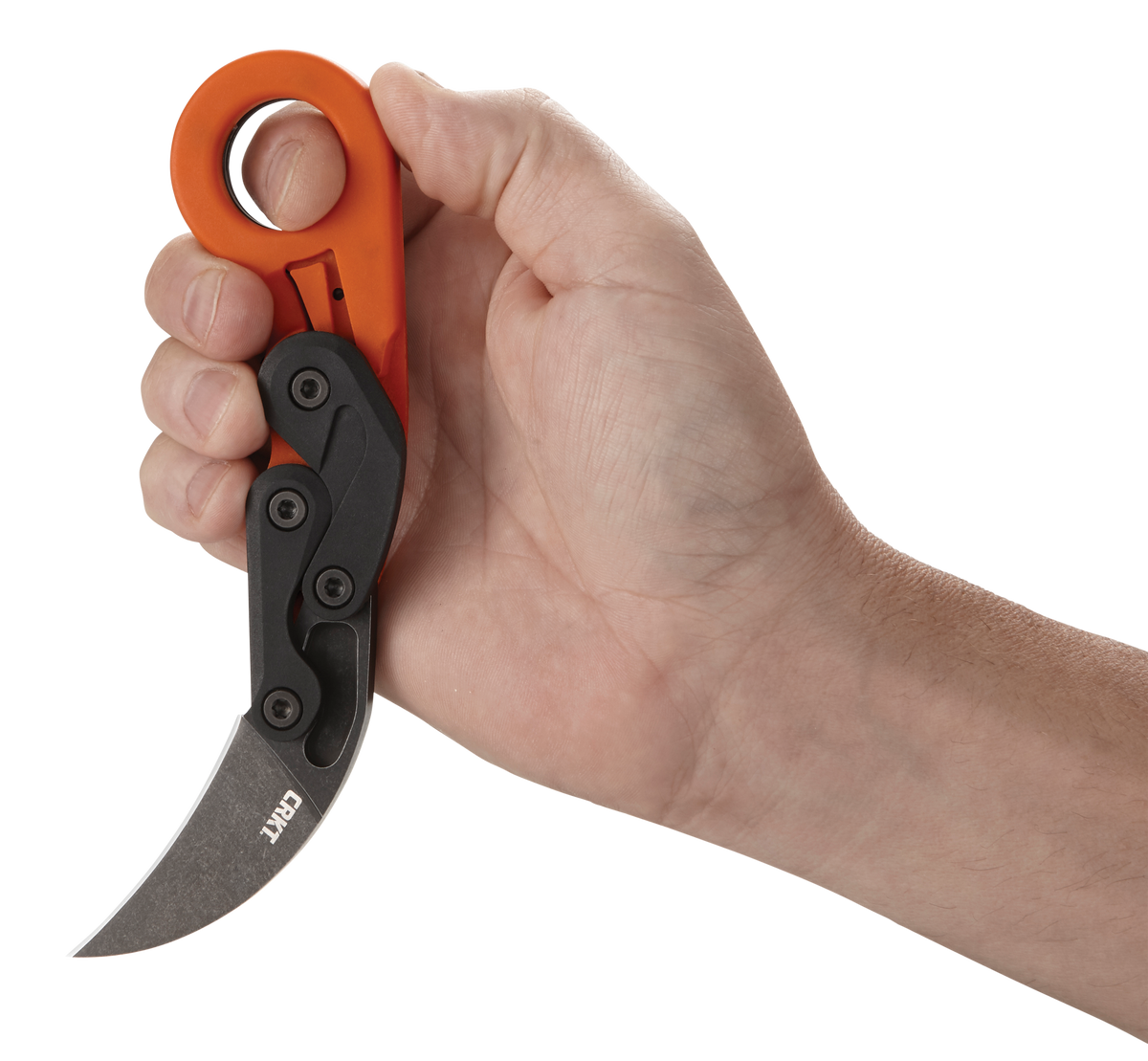 Columbia River 4041O Provoke 2.47" Folding Karambit Plain 1.4116 SS Orange Grivory — view 3