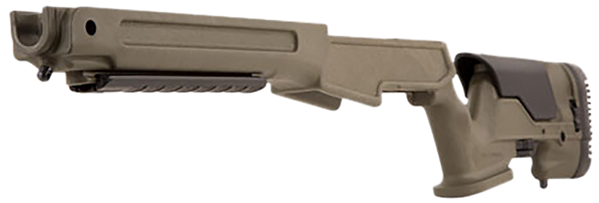 Archangel AAM1AOD Precision Stock OD Green Synthetic Fixed w/ Adjustable Cheek Riser - Springfield M1A, M14 — view 3
