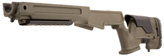 Archangel AAM1AOD Precision Stock OD Green Synthetic Fixed w/ Adjustable Cheek Riser - Springfield M1A, M14 — view 3