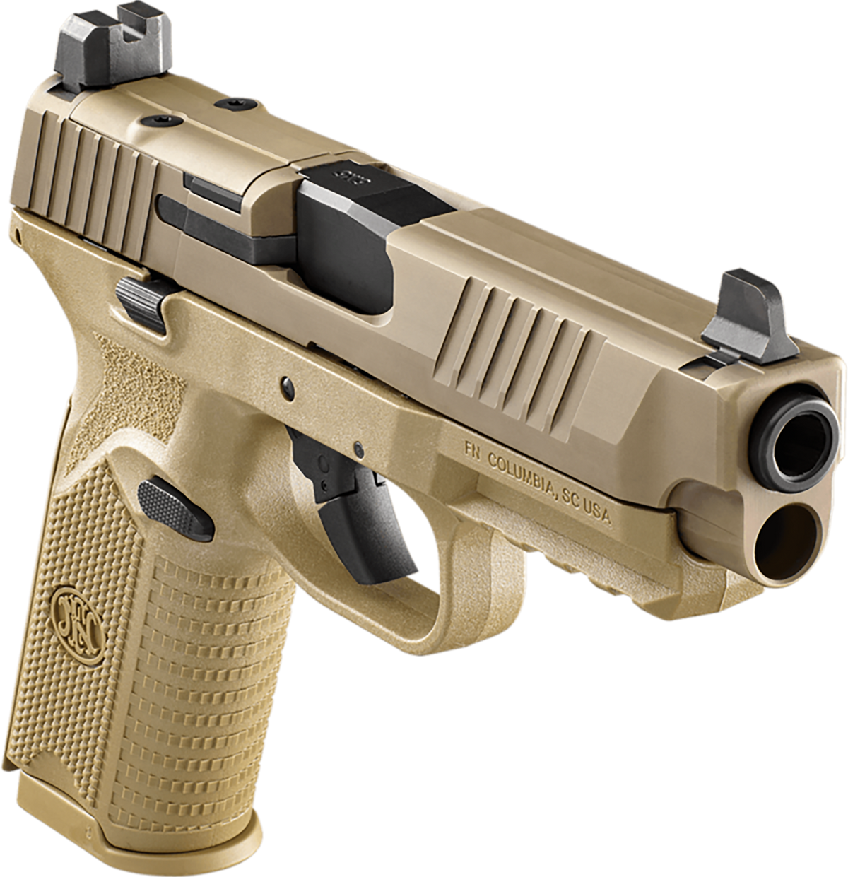 FN 509 MRD 9mm Luger 4.5" 10+1 Semi-Auto Pistol - Flat Dark Earth — view 3