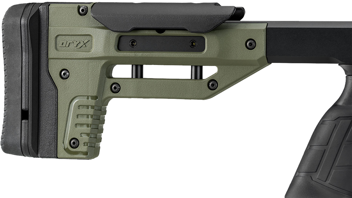 MDT Oryx Sportsman Savage Long Action OD Green Aluminum Rifle Chassis - 32.25 in - Right Hand — view 3