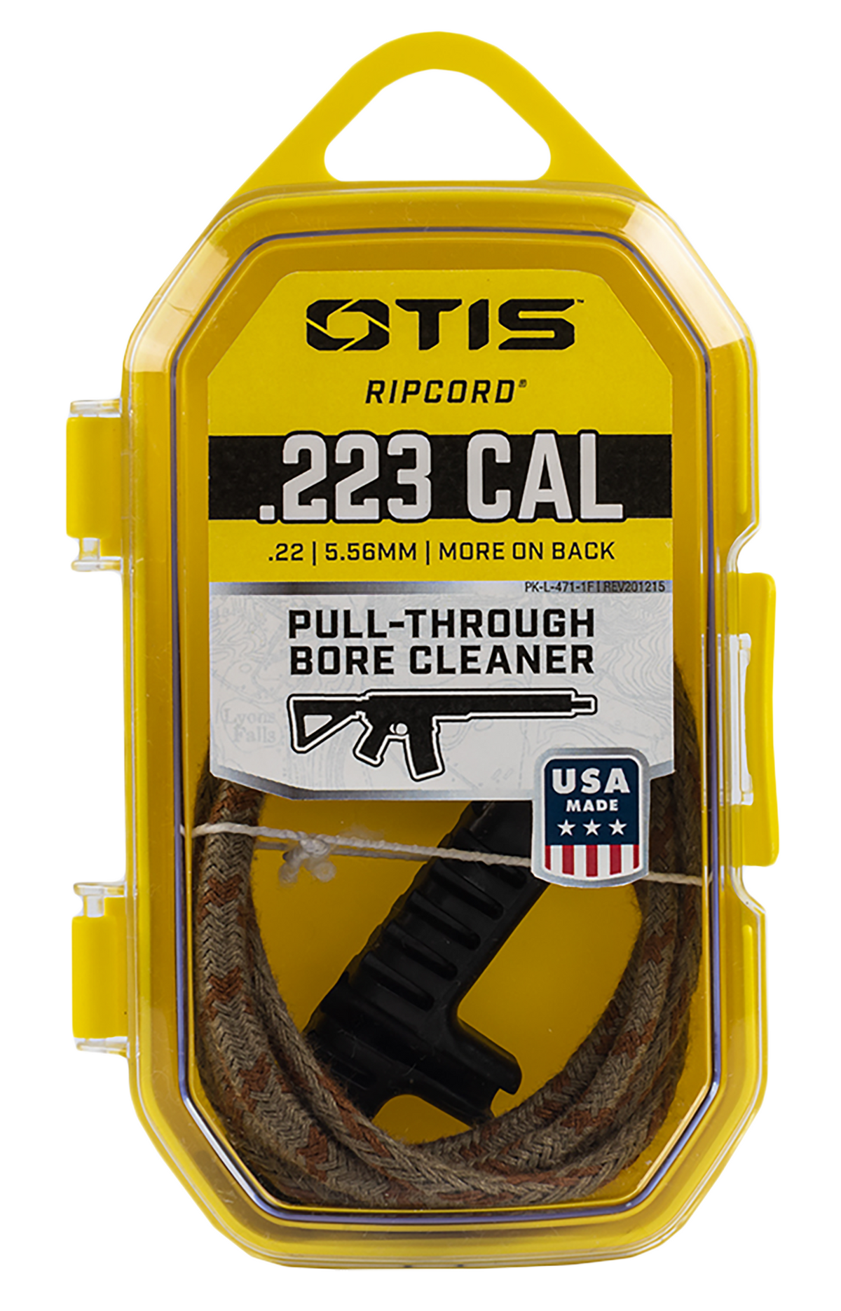 Otis Ripcord Bore Cleaner .22/.223/5.56mm 8-32" Thread Nomex/Rubber 36" — view 3