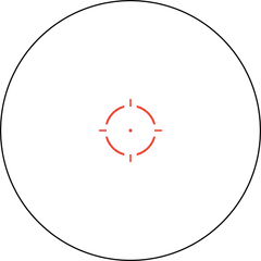 Trijicon MRO HD 1x25mm 2 MOA Red Dot/68 MOA Circle Multi Reticle Reflex Sight - Low Mount - Matte Black — view 3