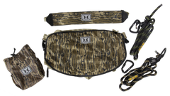 HAWK Helium Hammock Tree Saddle - Mossy Oak Bottomland Mobile Hunting Platform — view 3