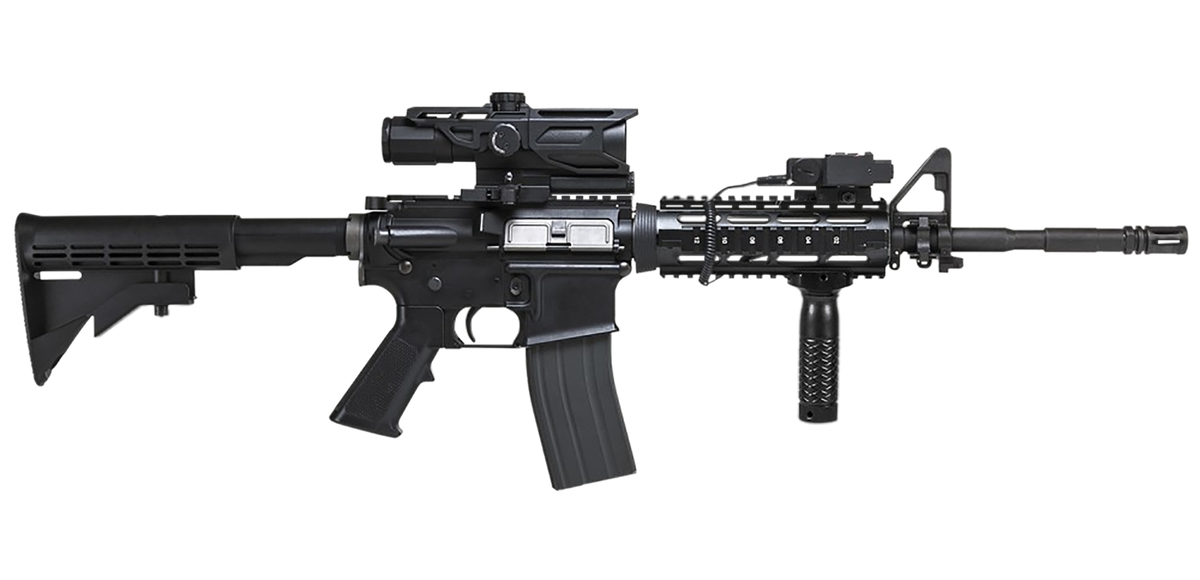 NcSTAR AARH AR-15 Vertical Grip 4.57" Aluminum Black - Weaver/Picatinny — view 3