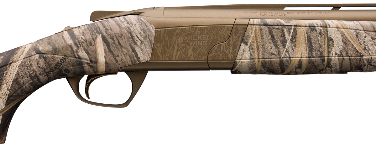 Browning Cynergy Wicked Wing 12 Gauge 3.5" 30" 2-Rd Over/Under Shotgun - Mossy Oak Shadow Grass Habitat — view 3