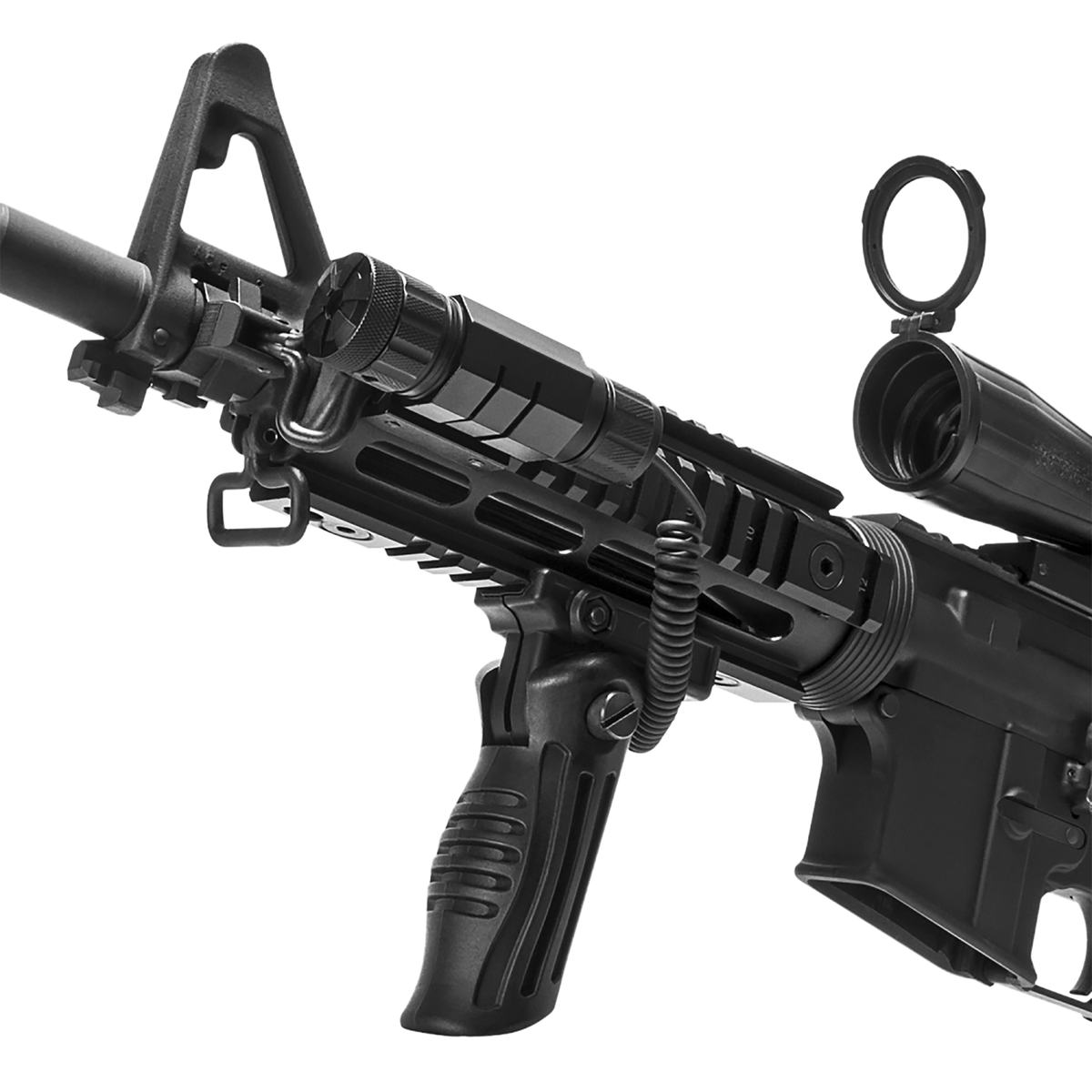 NcSTAR AARFVG Folding Vertical Grip Ergonomic Black Polymer — view 3