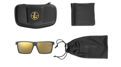 Leupold DeSoto Performance Eyewear Bronze Mirror Lens Matte Black Frame — view 3