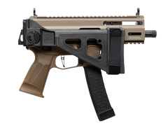 Grand Power Stribog SP9A3S 9mm Luger 5.5" 30+1 Semi-Auto Pistol w/ SB Tactical Brace - Flat Dark Earth — view 3