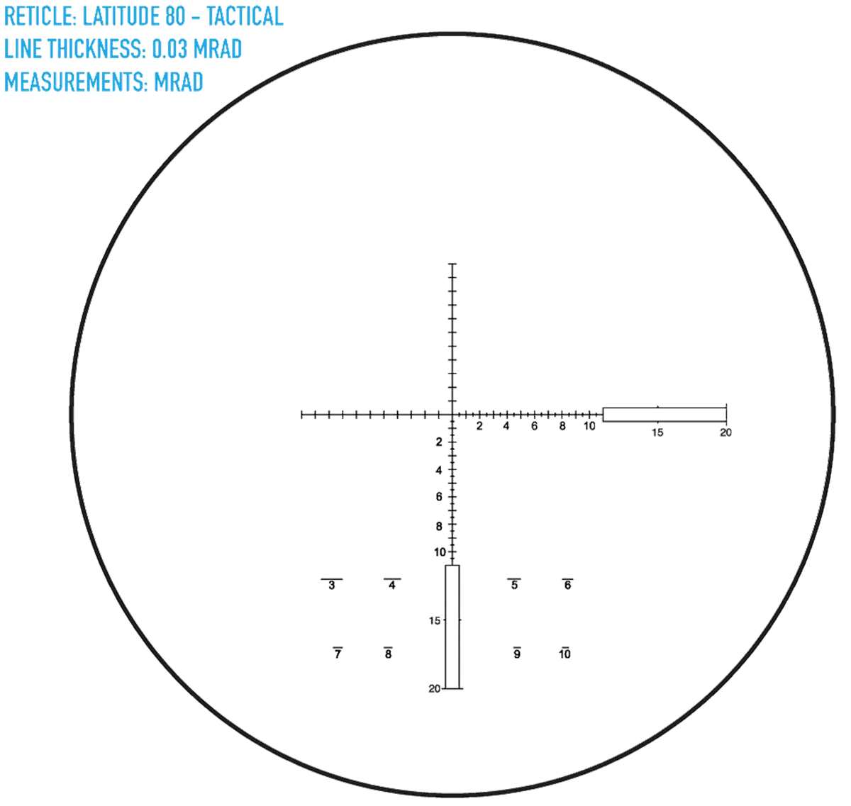 Sightmark Latitude XD Tactical 20-60x 80mm Spotting Scope - Range Finding Reticle — view 3