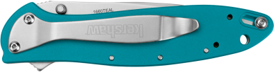 Kershaw Leek 1660TEAL 3" Folding Drop Point 14C28N Steel Teal Aluminum — view 3
