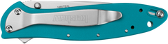 Kershaw Leek 1660TEAL 3" Folding Drop Point 14C28N Steel Teal Aluminum — view 3