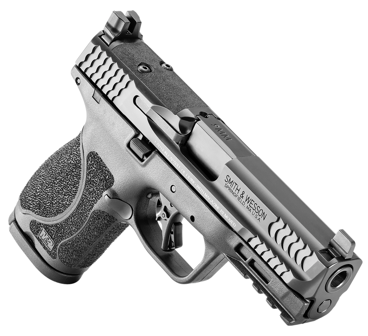 Smith & Wesson M&P M2.0 Compact 9mm 4" 15+1 Optics-Ready Semi-Auto Pistol — view 3