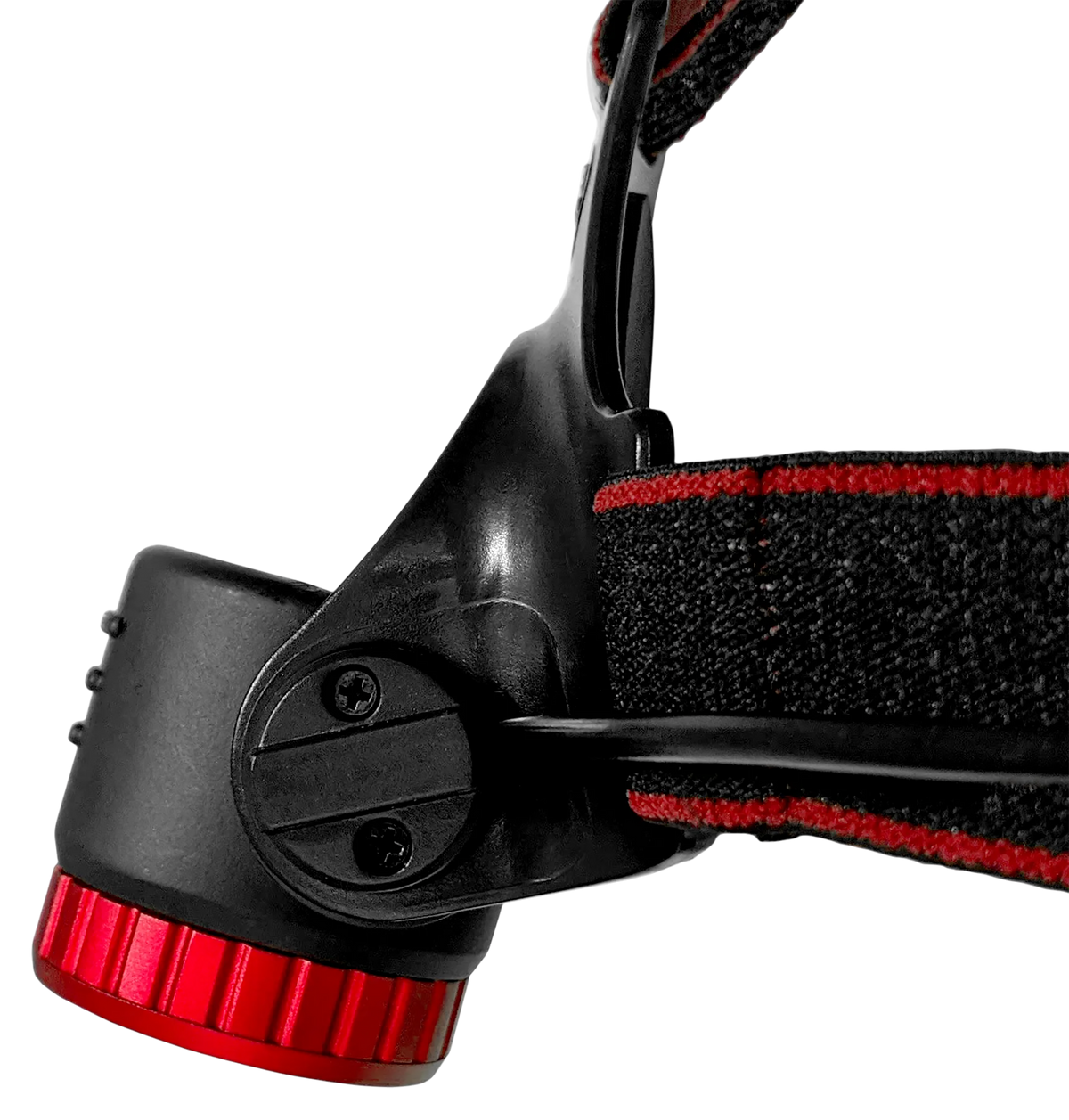 LB Marketing Lookout 300/1000 Lumen LED Headlamp - Black/Red — view 3