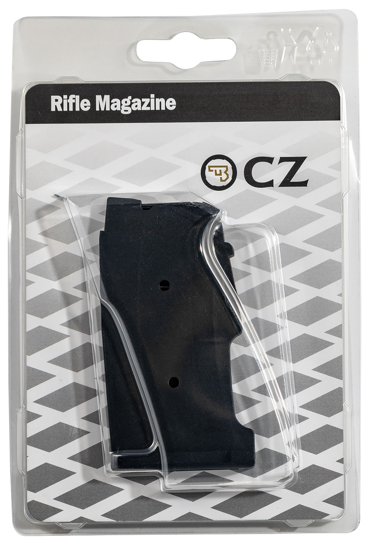 CZ 12011 CZ 455 22 WMR 10rd Black Polymer Magazine — view 3