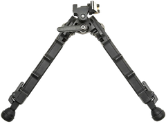 Accu-Tac SR-5 G2 Bipod 6.25"-10.75" Picatinny Rubber Feet Black Hardcoat Anodized 6061-T6 Aluminum — view 3