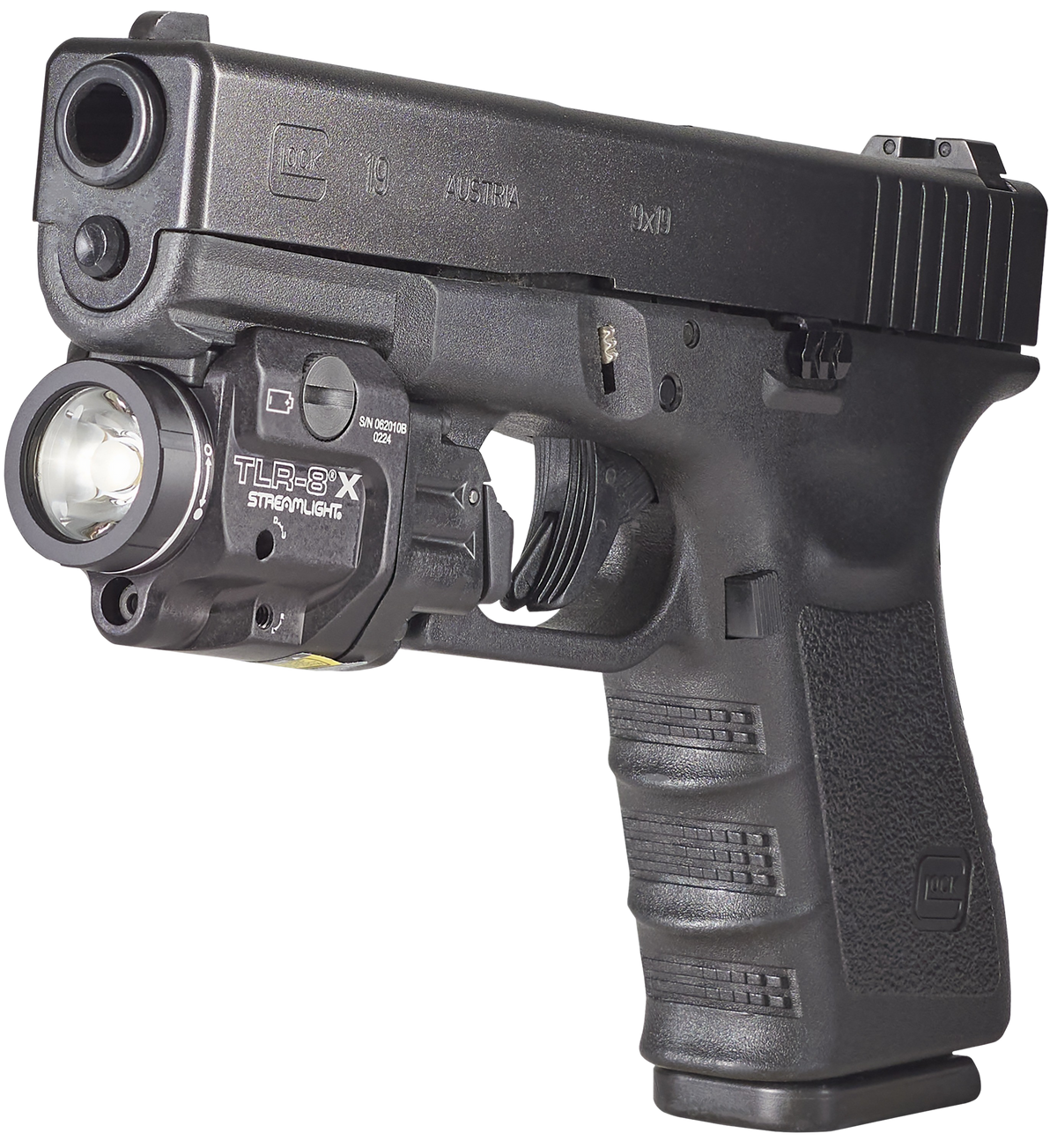Streamlight 69414 TLR-8 A Gun Light 500 Lumens White LED/Red Laser Black Anodized — view 3