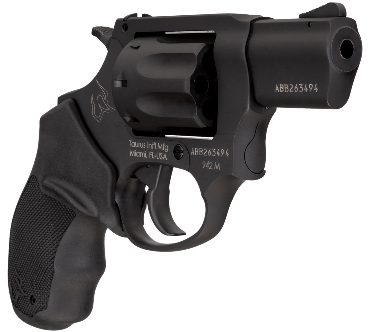 Taurus 942M 22 WMR 2" 8-Shot DA/SA Revolver - Matte Black — view 3