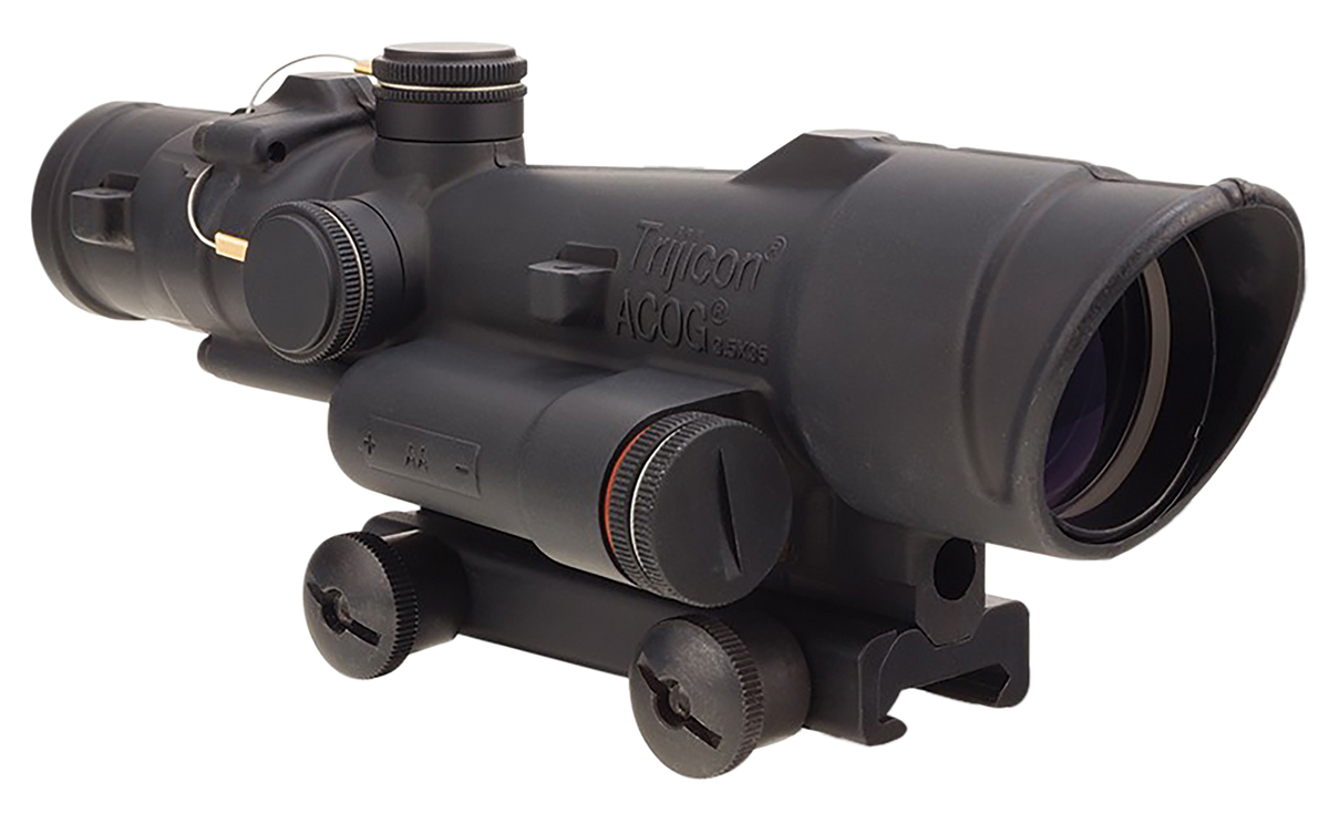Trijicon 100502 ACOG 3.5x35mm LED Illuminated Green Crosshair 308/7.62 BDC Riflescope - Matte Black — view 3