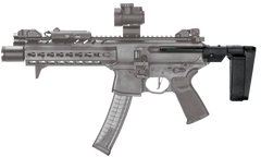 SB Tactical MPX PSB Pistol Stabilizing Brace 3-Position Black Elasto-Polymer for Sig MPX/MCX — view 3